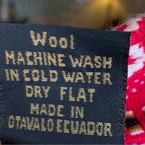 Tejidos Atahualpa Poncho Pullover Sweater - Picture 6 of 7